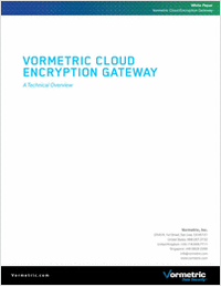 Vormetric Cloud Encryption Gateway: A Technical Overview