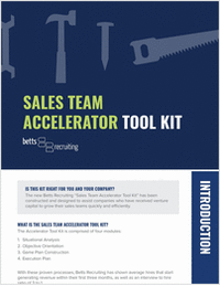 Sales Team Accelerator Tool Kit
