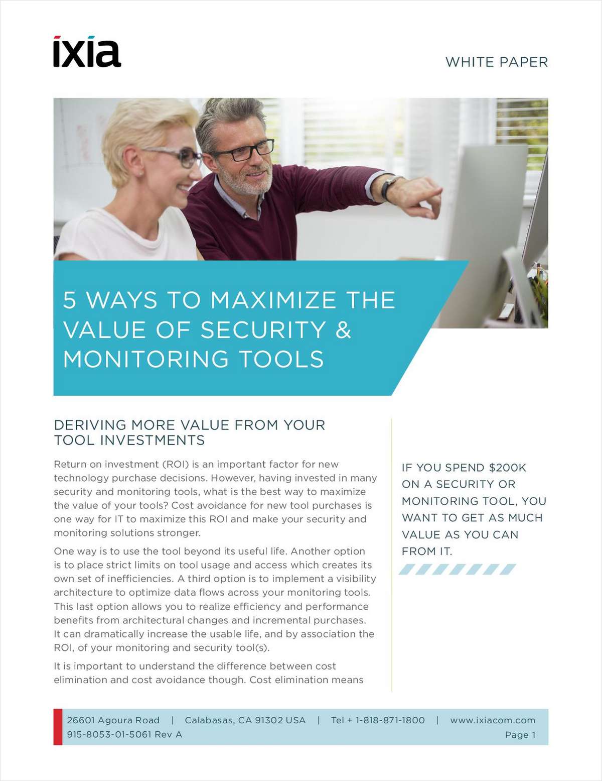 5 Ways to Maximize the Value of Security and Network Monitoring Tools
