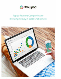 Top 10 Reasons Companies are Investing Heavily in Sales Enablement