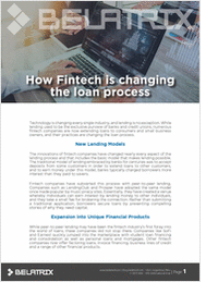 How Fintech is Changing the Loan Process