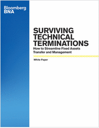 Surviving Technical Terminations: How to Streamline Fixed Assets Transfer and Management