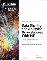 Data Sharing and Analytics Drive Success With IoT