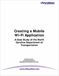 Developing a Mobile Wi-Fi Application - Case Study of the NCDOT