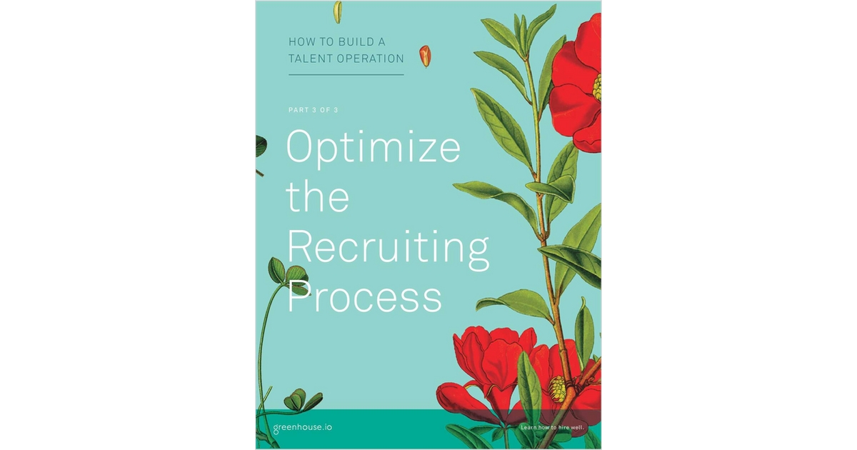 TalentOps Part 3: Optimize the Recruiting Process