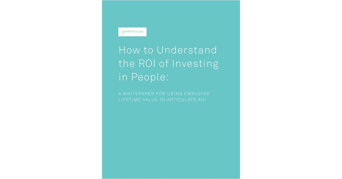 How to Understand the ROI of Investing in People