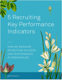 Recruiting Key Performance Indicators - Your 5 Recruiting Metrics