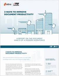 3 Ways to Improve Document Productivity