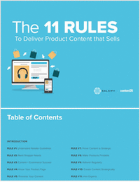 11 Rules for Product Content that Sells
