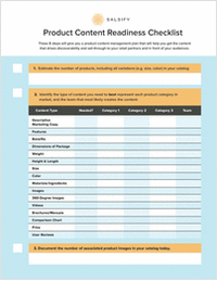 Get Ready to Sell More with the Product Content Readiness Checklist