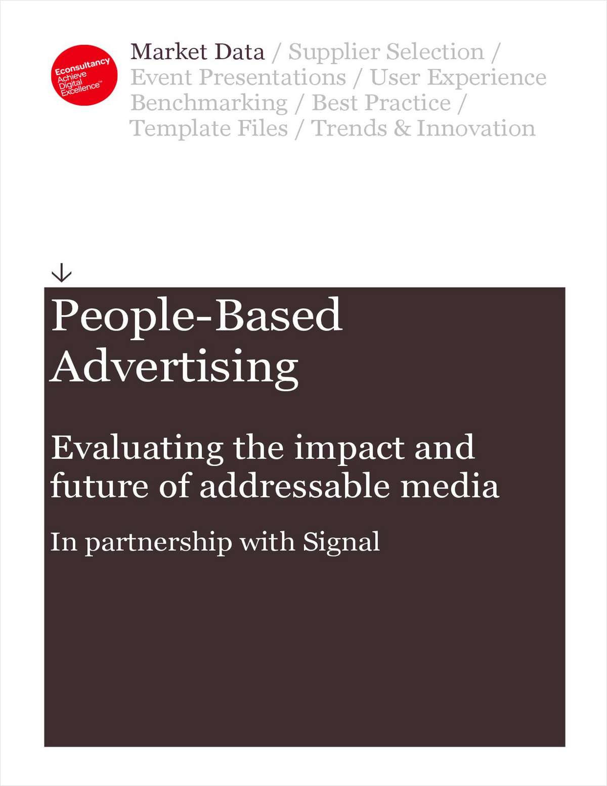 Learn Why 83% of Advertisers Are Reporting Superior Outcomes With People-Based Ads