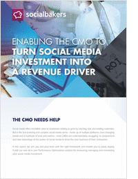 CMOs: Turn Social Media into a Revenue Driver