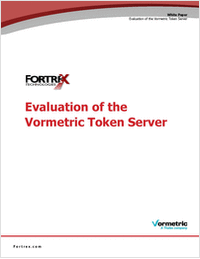 Evaluation of the Vormetric Token Server