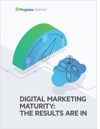 Digital Marketing Maturity: The Results are In