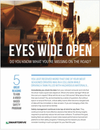 Eyes Wide Open - Do You Know What You're Missing On The Road?