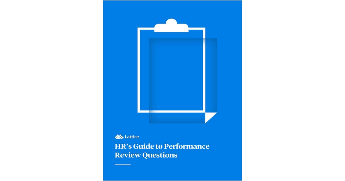 HR's Guide to Performance Review Questions