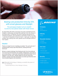 How Boeing Cut Production Time by 25% with Industrial AR Glasses