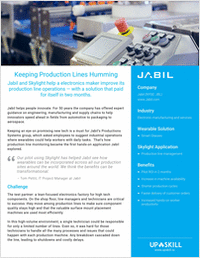 How Jabil Keeps Production Lines Humming Using Smart Glasses