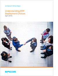 Understanding The ERP Deployment Choices