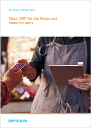 Cloud ERP for Job Shops and Manufacturers