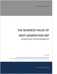 THE BUSINESS VALUE OF NEXT-GENERATION ERP: Perspectives for Financial Management