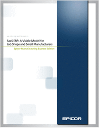 SaaS ERP: A Viable Model for Job Shops and Small Manufacturers
