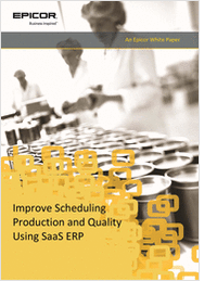 Improve Scheduling Production and Quality Using SaaS ERP for Small Businesses
