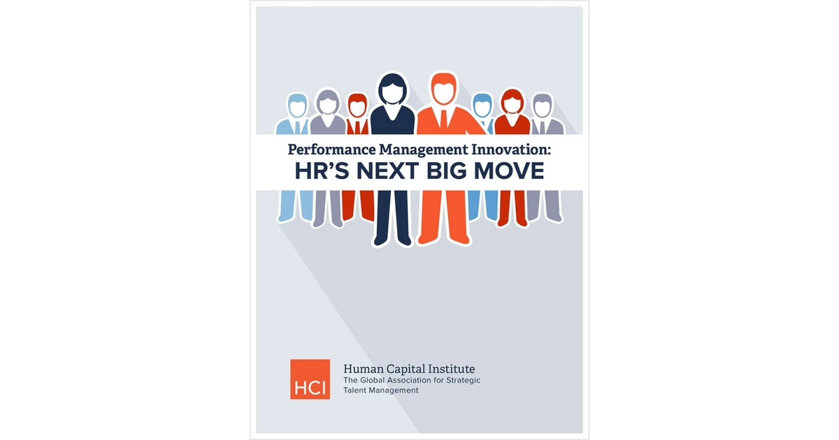 Performance Management Innovation: HR's Next Big Move