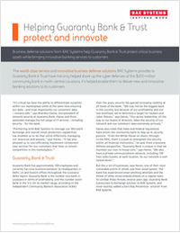 Helping Guaranty Bank & Trust Protect and Innovate
