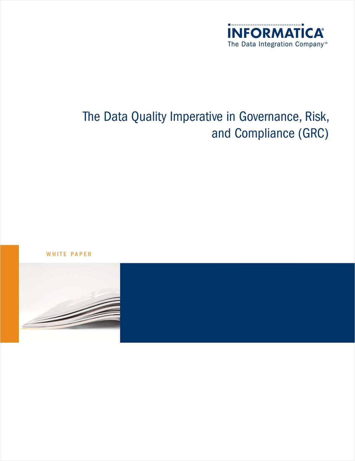 The Data Quality Imperative in Governance, Risk and Compliance