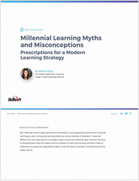 Millennial Learning Myths & Misconceptions: Prescriptions for a Modern Learning Strategy