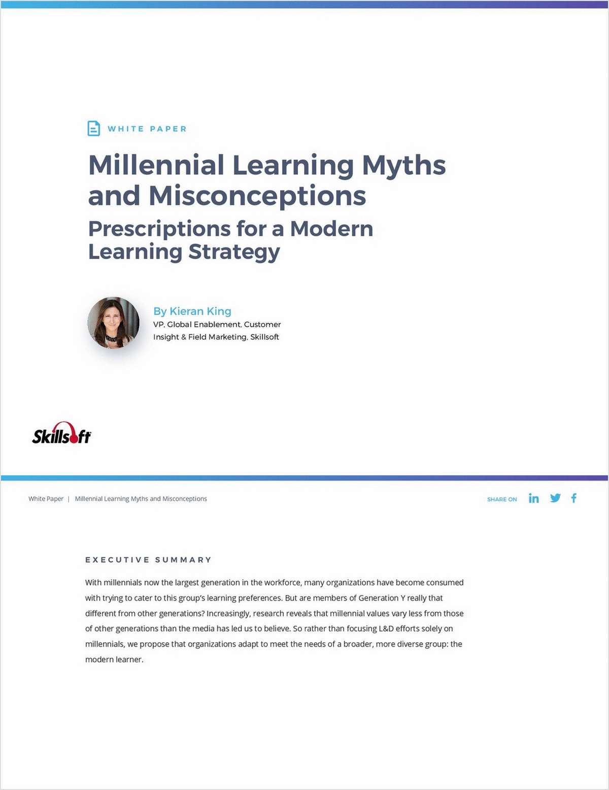 Millennial Learning Myths & Misconceptions: Prescriptions for a Modern Learning Strategy
