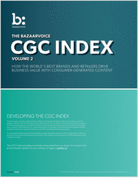 The Bazaarvoice CGC Index Volume 2