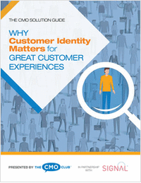 CMO Survey: Why Customer Identity Matters for Great Customer Experiences