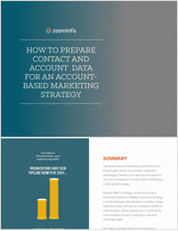 How to Prepare Contact & Account for an Account-Based Marketing Strategy