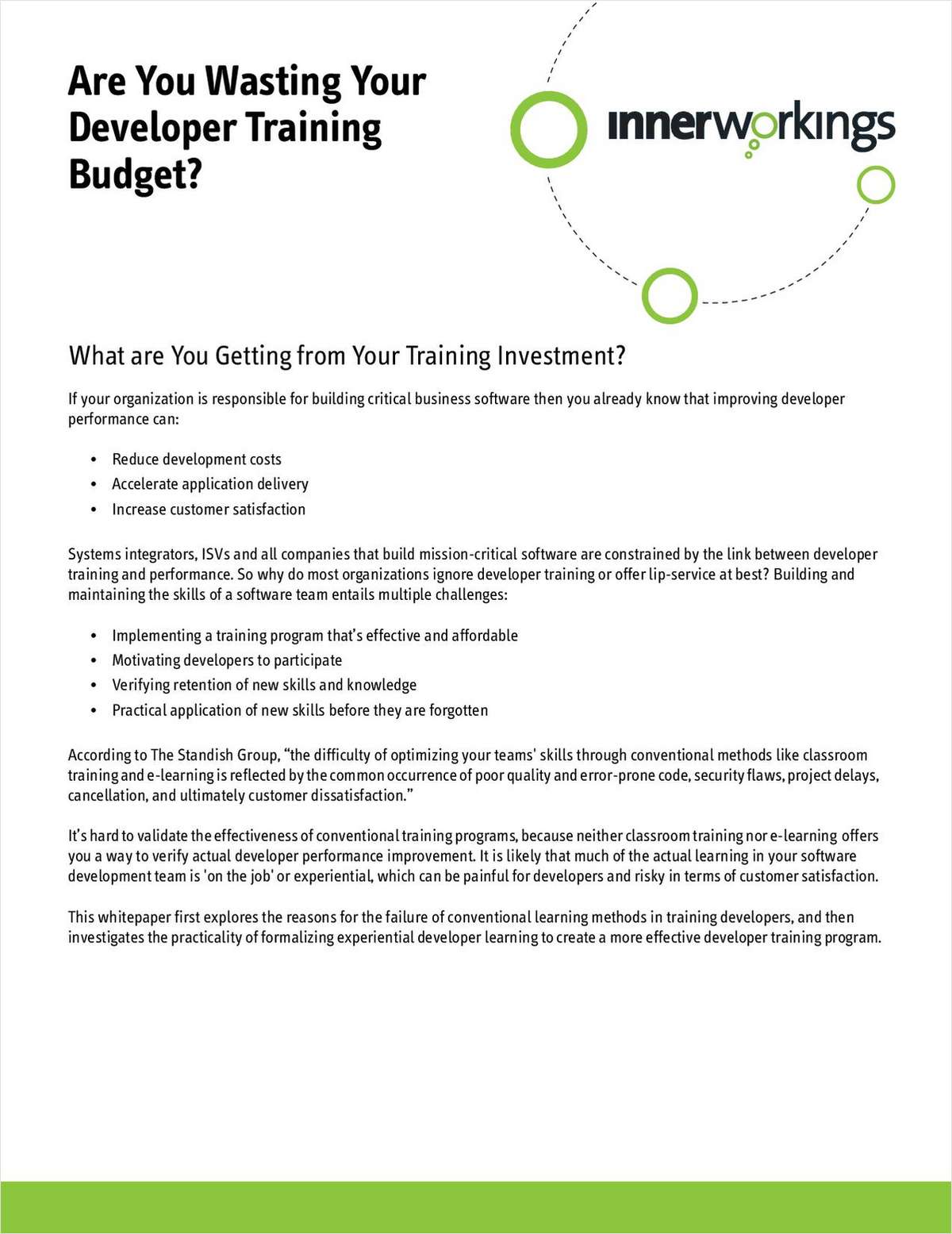 Are You Wasting Your .NET Developer Training Budget?