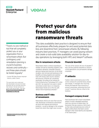 Protect Your Data from Malicious Ransomeware Threats