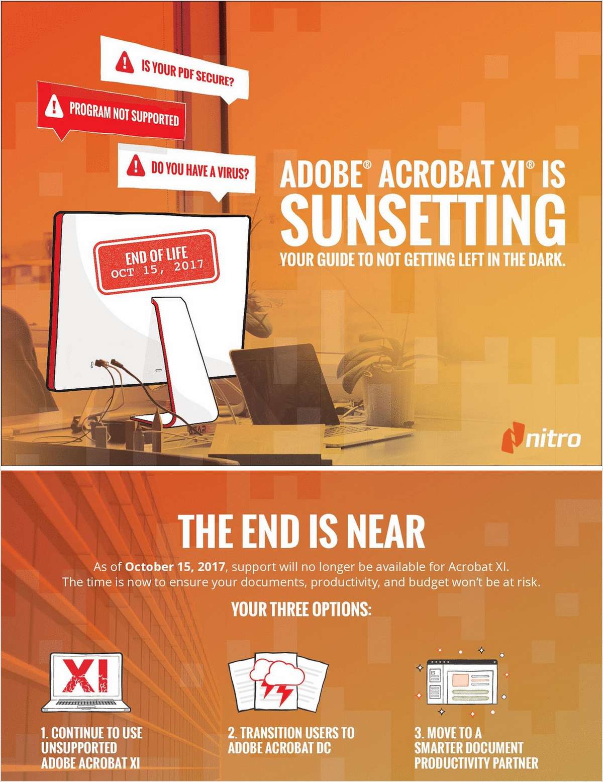 Navigating Adobe® Acrobat XI® End of Life: Are Your Documents at Risk?