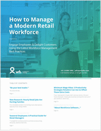How to Manage a Modern Retail Workforce