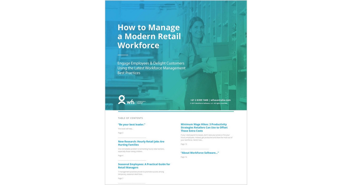 How to Manage a Modern Retail Workforce