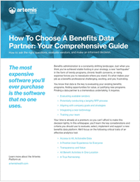 How To Choose A Benefits Data Partner: A Comprehensive Guide