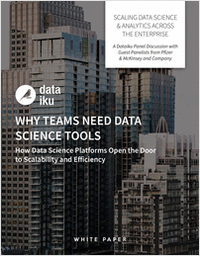 Scaling Data Science And Analytics Across the Enterprise