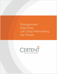 Management Reporting: Let's Stop Reinventing the Wheel
