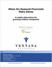 Increasing ROI with On-Demand Financials