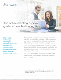 The Online Meeting Survival Guide: 4 Troubleshooting Tips