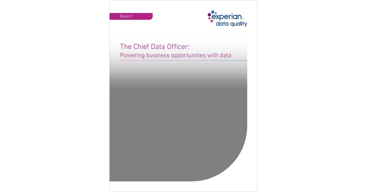 The Chief Data Officer: Powering business opportunities with data