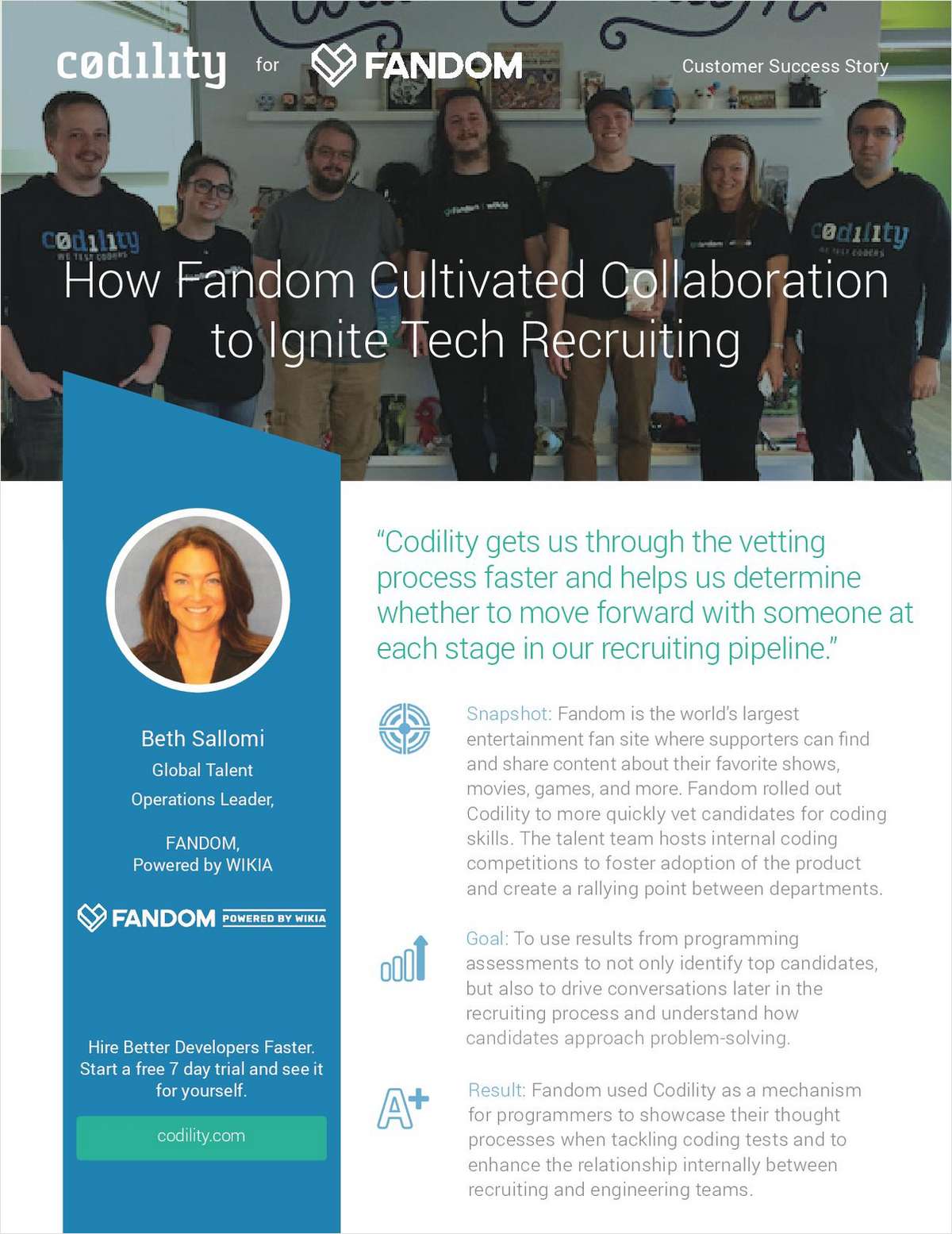 How Fandom Cultivated Collaboration to Ignite Tech Recruiting