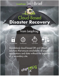 Cloud-Based Disaster Recovery