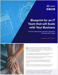Blueprint for an IT Team that Will Scale with Your Business