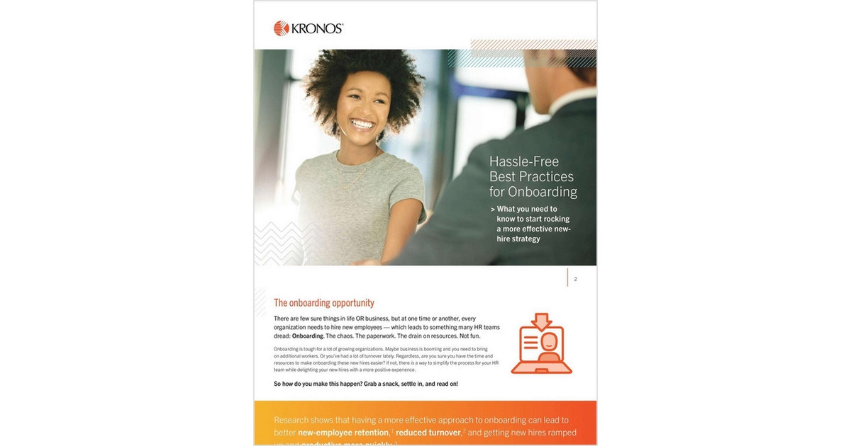 Hassle-Free Best Practices for Onboarding